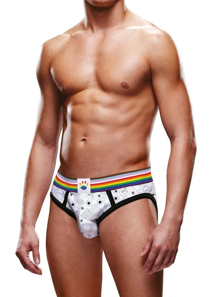 Prowler Vibrators Prowler Pride Love and Peace 3 Brief