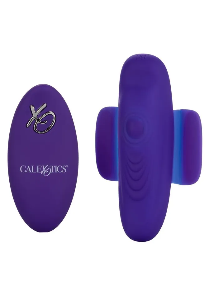 Remote Controlled Vibes Calexotics LockNPlay Silicone Rechargeable Panty Vibe Female Sex Toys