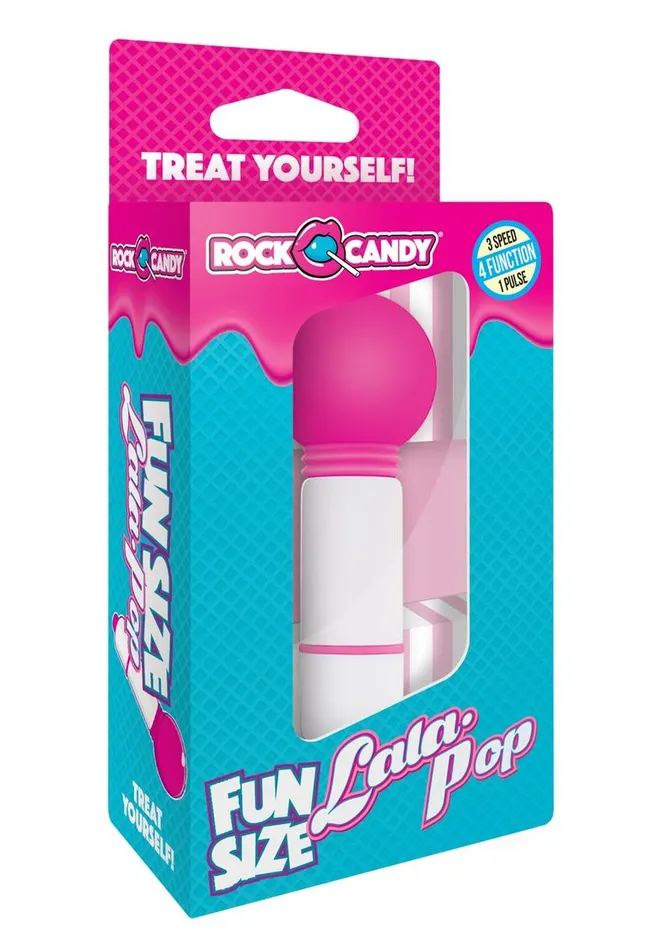 Rock Candy Toys Female Sex Toys Rock Candy Fun Size Lala Pop Mini Massager