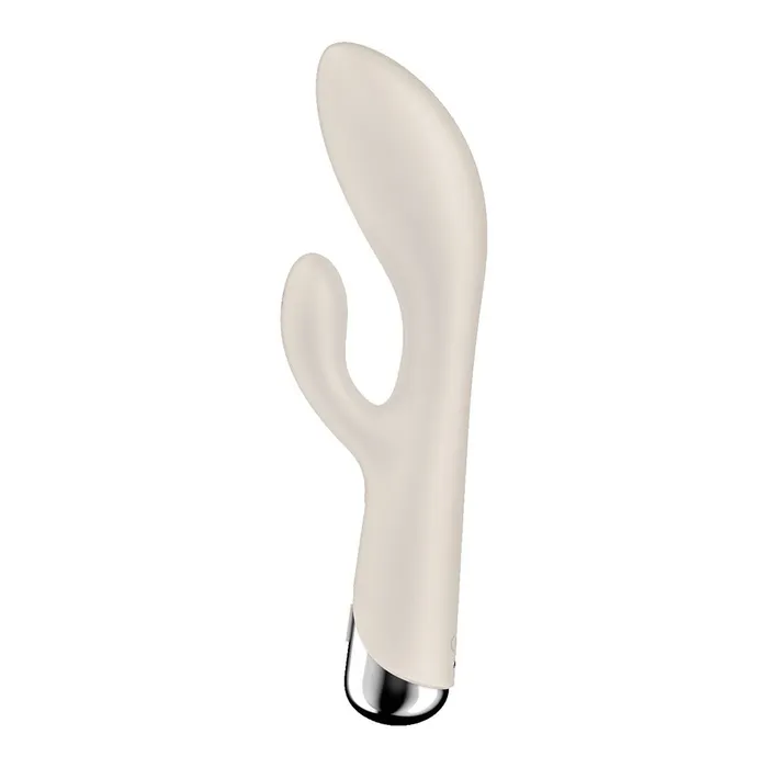 Satisfyer Satisfyer Spinning Rabbit 1 Beige 20 cm Rechargeable Rotating Rabbit Vibrator Vibrators