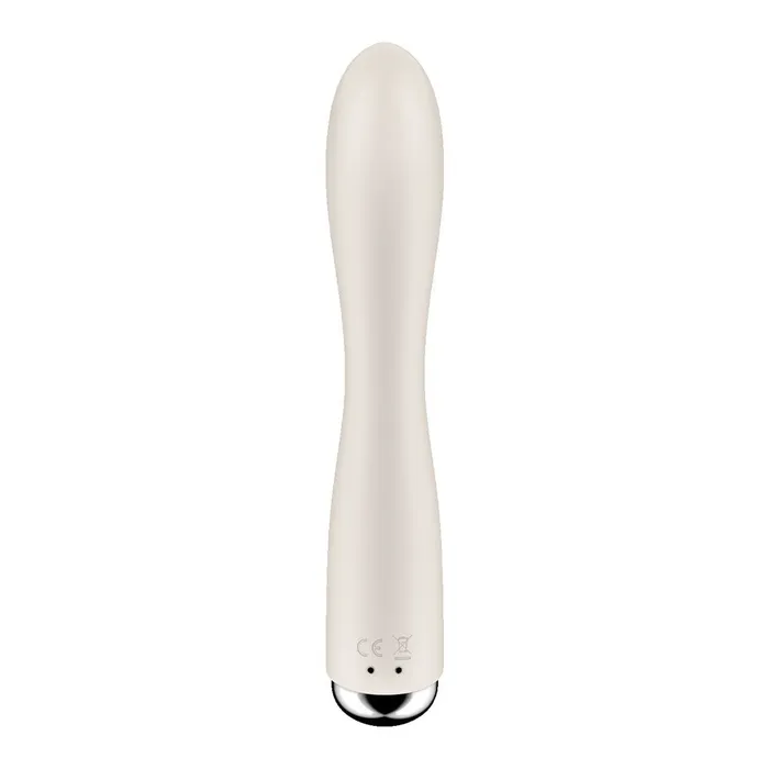 Satisfyer Satisfyer Spinning Rabbit 1 Beige 20 cm Rechargeable Rotating Rabbit Vibrator Vibrators