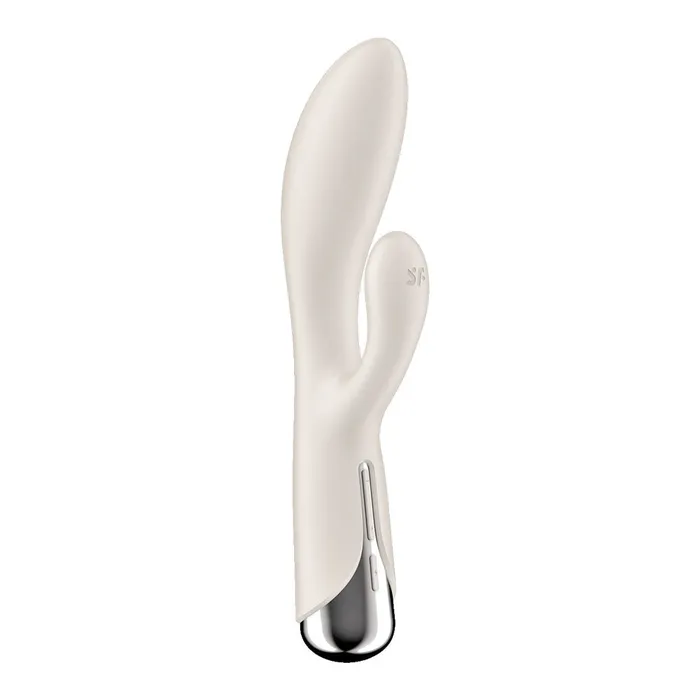 Satisfyer Satisfyer Spinning Rabbit 1 Beige 20 cm Rechargeable Rotating Rabbit Vibrator Vibrators