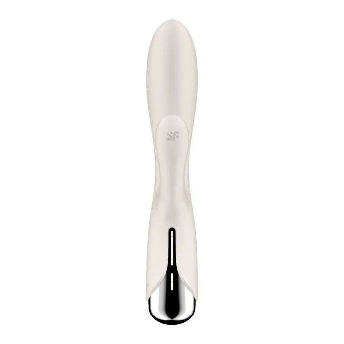 Satisfyer Satisfyer Spinning Rabbit 1 Beige 20 cm Rechargeable Rotating Rabbit Vibrator Vibrators