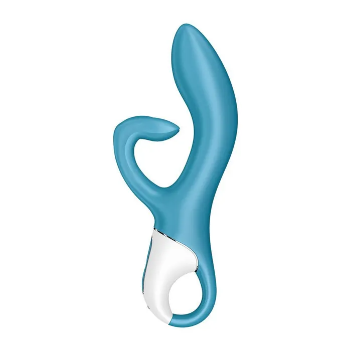 Satisfyer Vibrators Satisfyer Embrace Me Turquoise USB Rechargeable Rabbit Vibrator