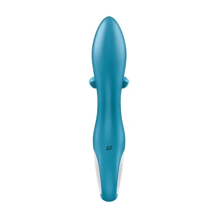 Satisfyer Vibrators Satisfyer Embrace Me Turquoise USB Rechargeable Rabbit Vibrator