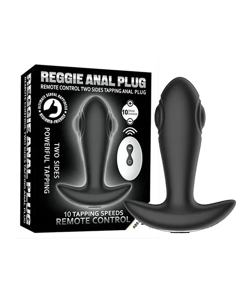 Secwell Reggie Tapping Anal Plug Black Anal