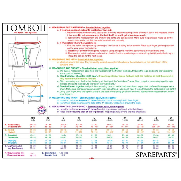 Spareparts Female Sex Toys SpareParts Tomboii Packing Harness