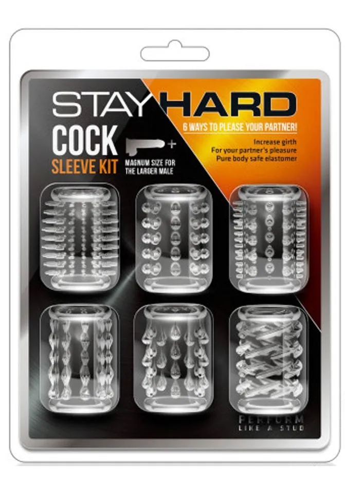 Stay Hard Cock Sleeve Kit Stay Hard Male Sex Toys