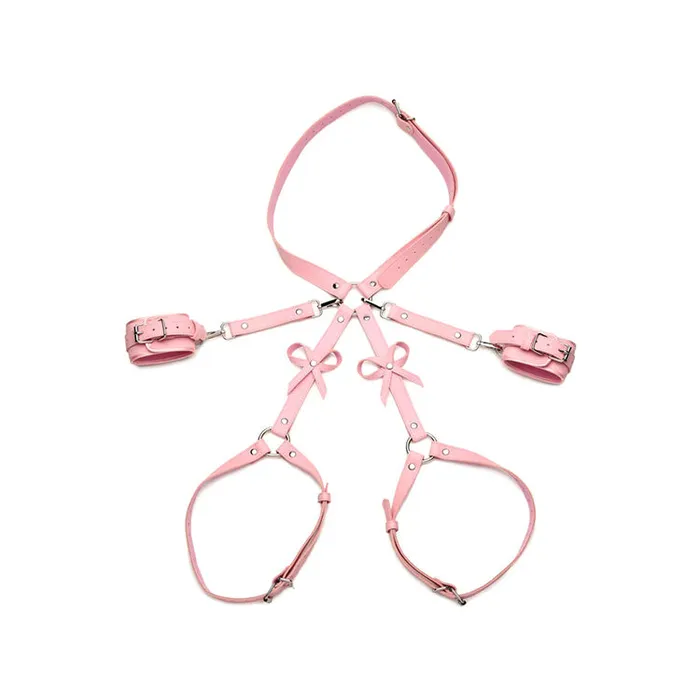 Strict Female Sex Toys Strict Bondage Harness with Bows