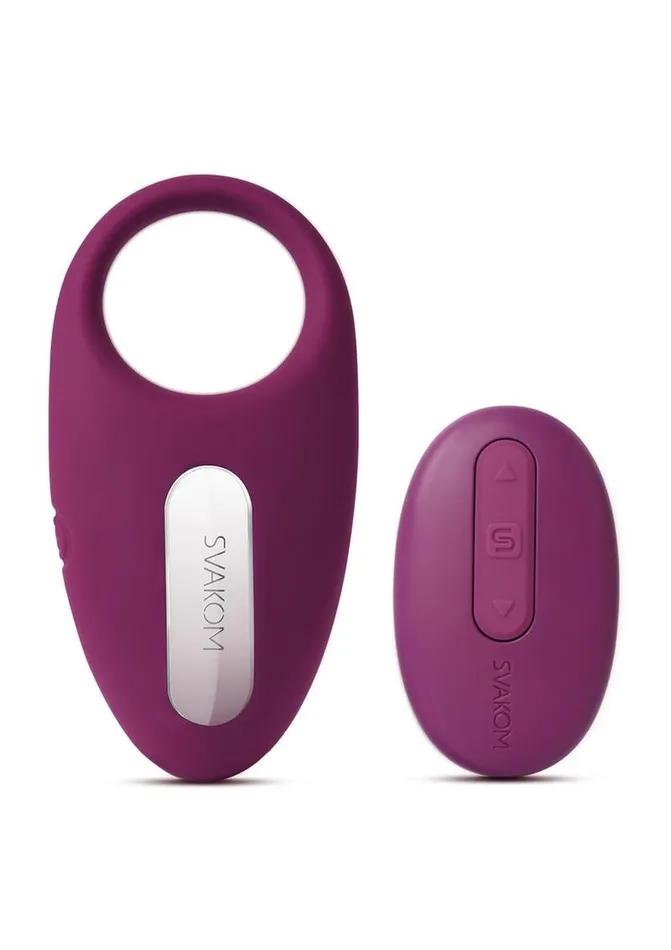 Svakom Winni Silicone Rechargeable Clitoral Stimulator Couples Ring with Remote Svakom Female Sex Toys