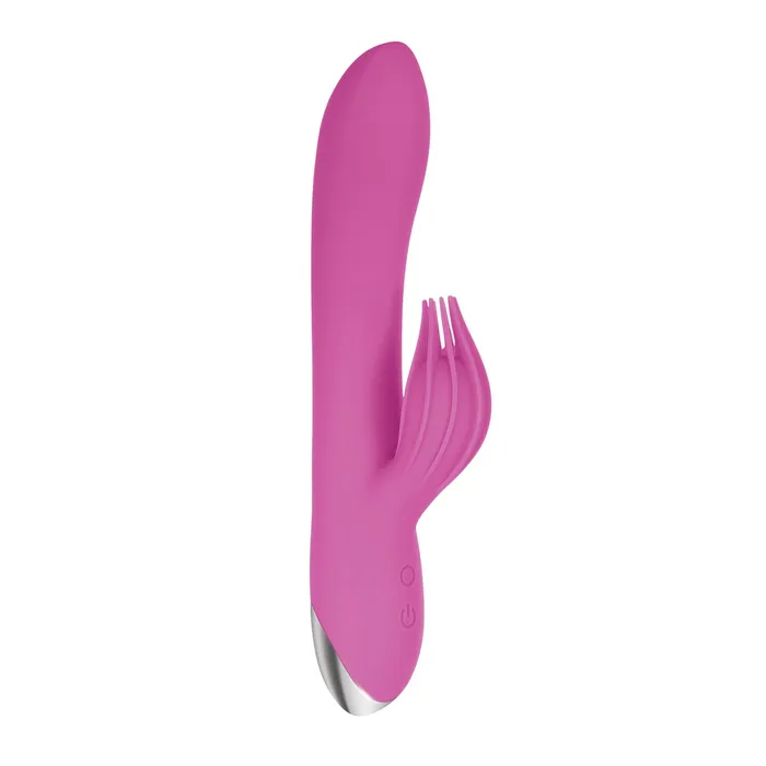 Vibrators Adam Eve Eves Clit Tickling Rabbit Pink Curve Toys