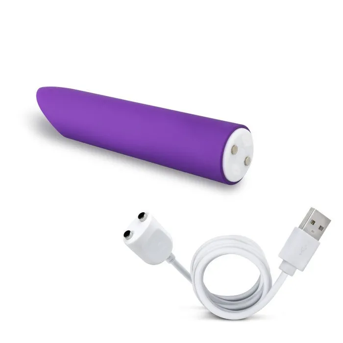 Vibrators Blush Novelties Wellness Power Vibe Purple 101 cm USB Rechargeable Bullet