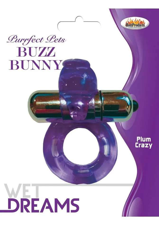 Wet Dreams Female Sex Toys Purrfect Pets Buzz Bunny Stimulator with Vibrating Bullet