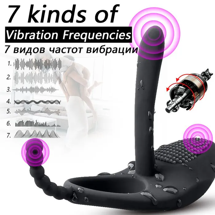 Wireless Remote Penis Ring Vibrator Male Delay Ejaculation sex toys for us Male Sex Toys