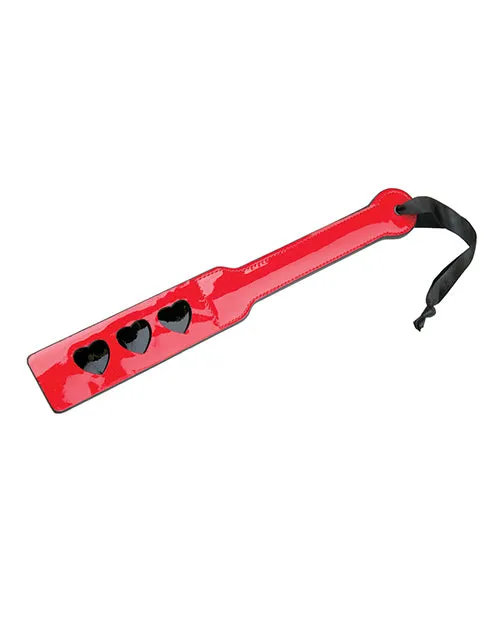 Xgen Anal WhipSmart Heartbreaker Spanking Paddle RedBlack