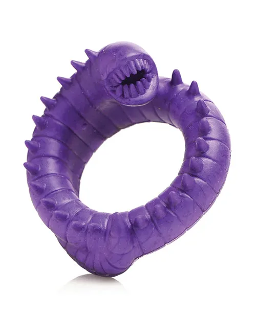 Xr LLC Creature Cocks Slitherine Silicone Cock Ring Purple Male Sex Toys