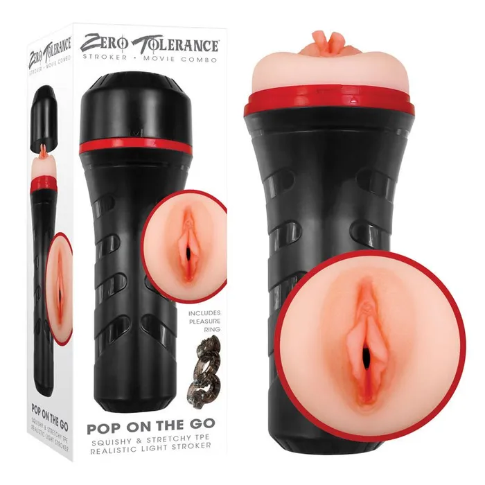 Zero Tolerance Male Sex Toys Zero Tolerance POP ON THE GO Light Vagina Masturbator