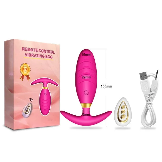 69shadesofplay Anal Wireless Anal Butt Plug Massager Stimulator