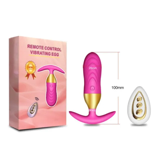 69shadesofplay Anal Wireless Anal Butt Plug Massager Stimulator