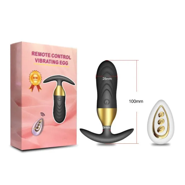 69shadesofplay Anal Wireless Anal Butt Plug Massager Stimulator