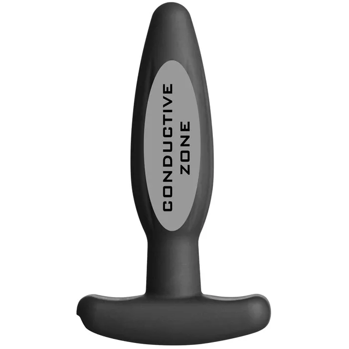 Anal ElectraStim ElectraStim Silicone Noir Rocker Butt Plug Small