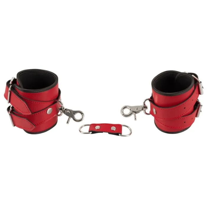 Anal GRO Bad Kitty Bondage Set of 4 Red