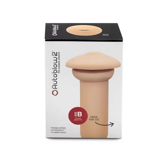 Autoblow 2 Masturbator Mouth Sleeve B Autoblow Male Sex Toys