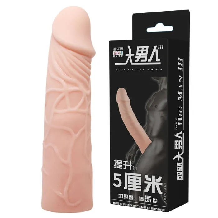 Baile Big Man Thick Penis Sleeve PRE Male Sex Toys