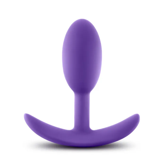 Blush Novelties Anal Luxe Wearable Vibra Slim Plug Small Purple