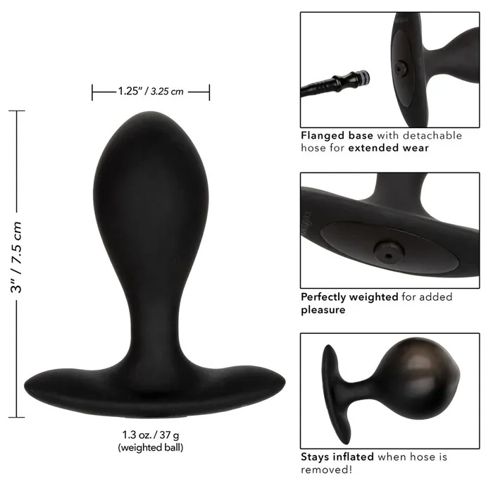 CalExotics Anal COLT Weighted Plumper Inflatable Butt Plug