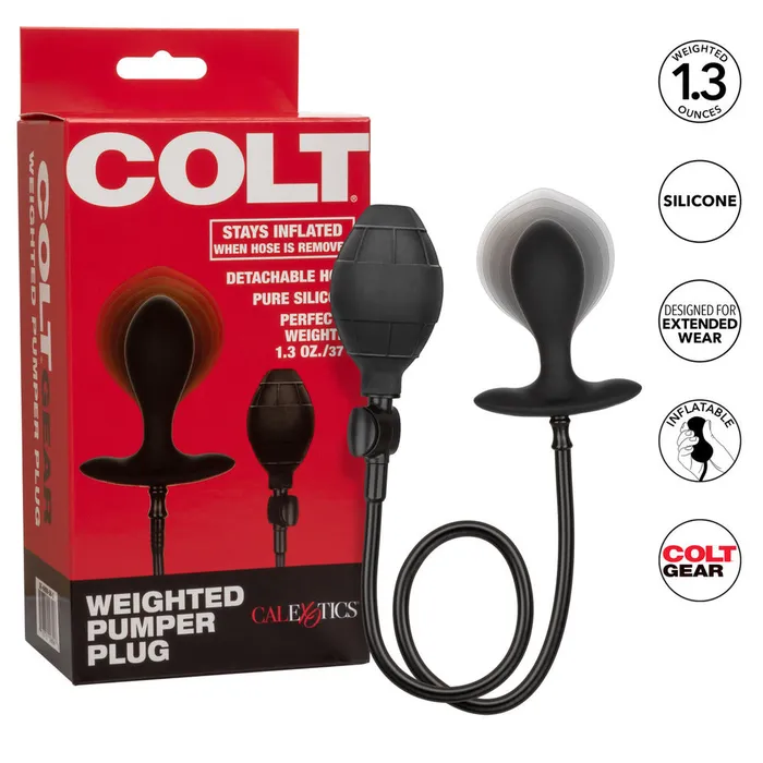 CalExotics Anal COLT Weighted Plumper Inflatable Butt Plug