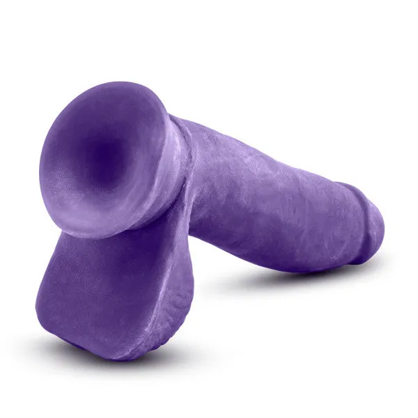 Dildos Au Naturel Bold Pleaser 7 In Dildo Purple Blush Novelties