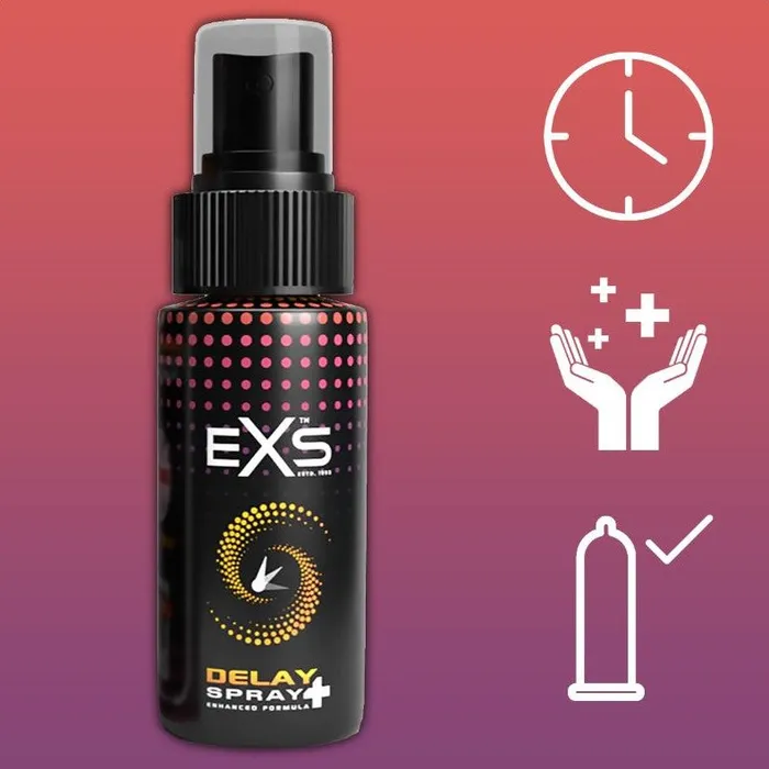 EXS Delay Spray Plus Performance Enhancer 50ml EXS Condoms Male Sex Toys