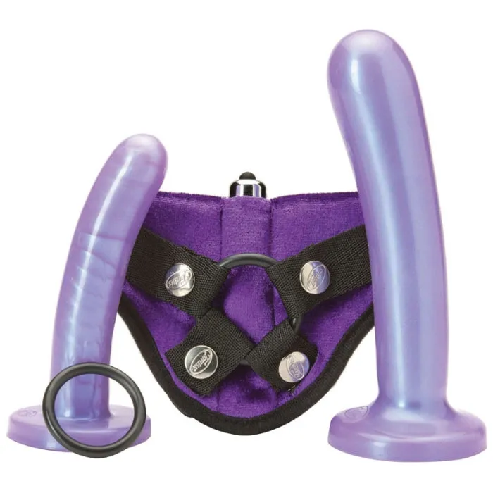 Female Sex Toys HOL Bend Over Strap On Kit Purple Haze