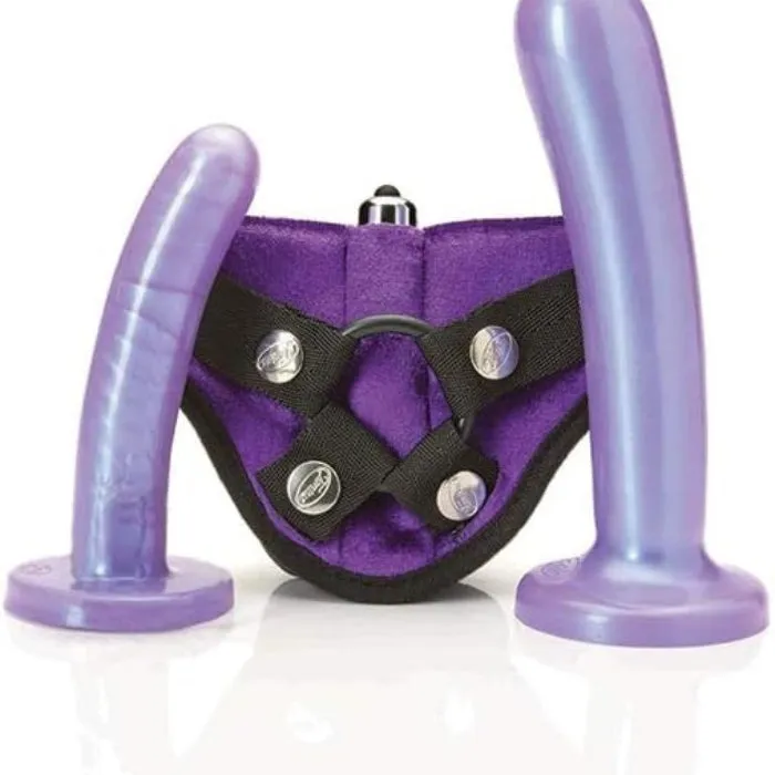 Female Sex Toys HOL Bend Over Strap On Kit Purple Haze