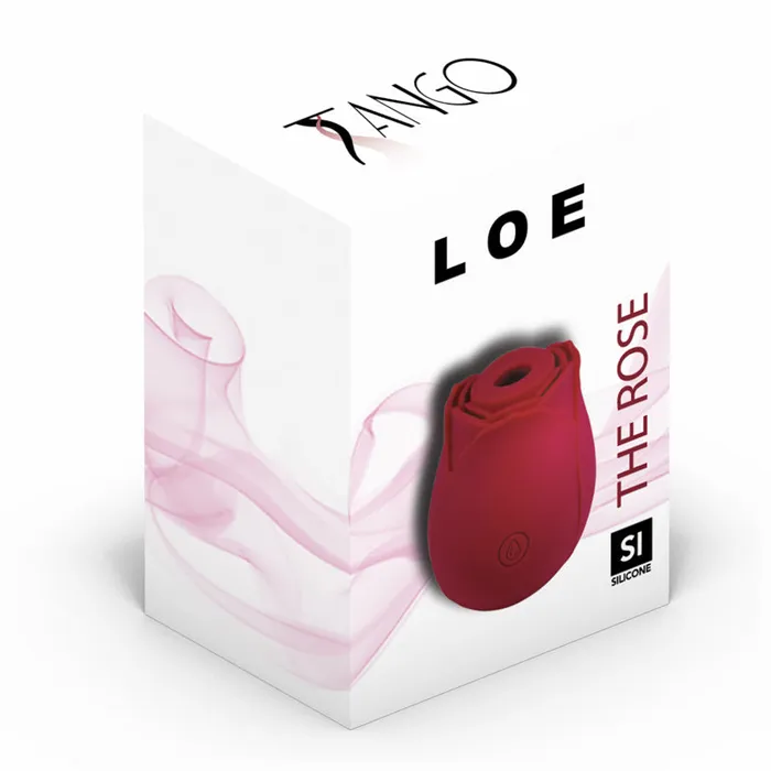 Freedom Novelties Vibrators Loe The Rose Premium Suction Stimulator Red