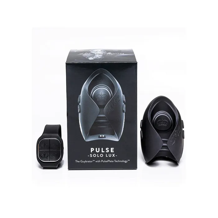 Hot Octopuss Male Sex Toys Pulse Solo Lux Guybrator Masturbator With Pulse Plate Tech