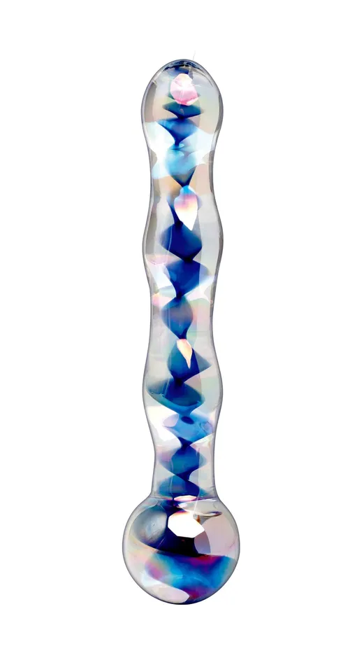 Icicles No 8 Clear Blue Pipedream Dildos