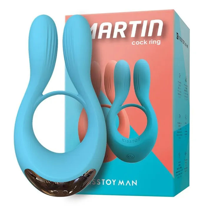 Martin Rabbit Ear Shape Cock Ring for Couple KISTOY Male Sex Toys