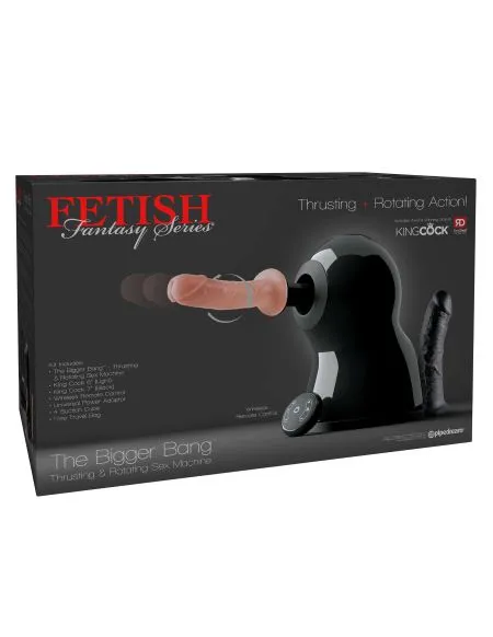 Pipedream Products Fetish Fantasy Bigger Bang Thrusting Rotating Sex Machine Female Sex Toys