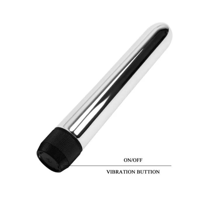 PRE Female Sex Toys Baile Long Passion Bullet Silver