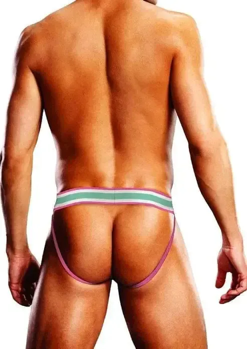 Prowler Vibrators Prowler Sundae Jock Strap Green Pink