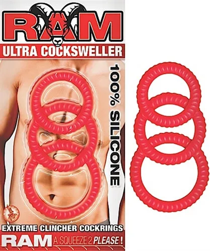 Ram Ultra Cocksweller Red Nasstoys Vibrators