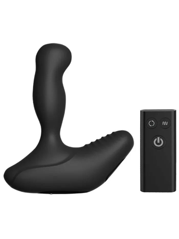 Revo Anal REVO STEALTH REMOTE CONTROL ROTATING PROSTATE MASSAGER BLACK