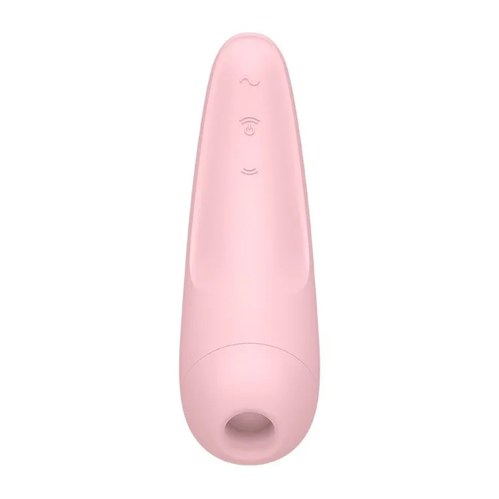 Satisfyer Curvy 2 Plus Clitoral Massager AppEnabled Pink Satisfyer Vibrators