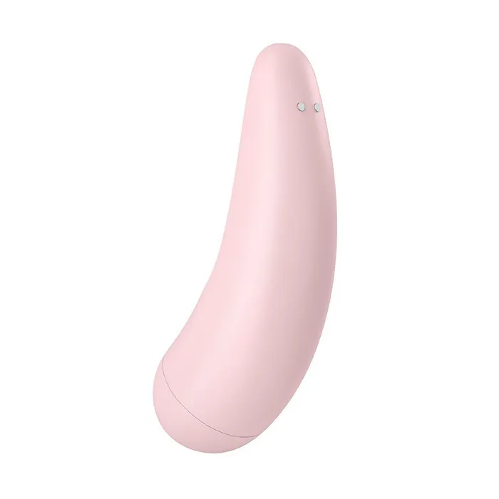 Satisfyer Curvy 2 Plus Clitoral Massager AppEnabled Pink Satisfyer Vibrators