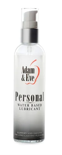 Sexual Health Wellbeing Adam and Eve Personal Water Based Lubricant 4 Oz Adam and Eve