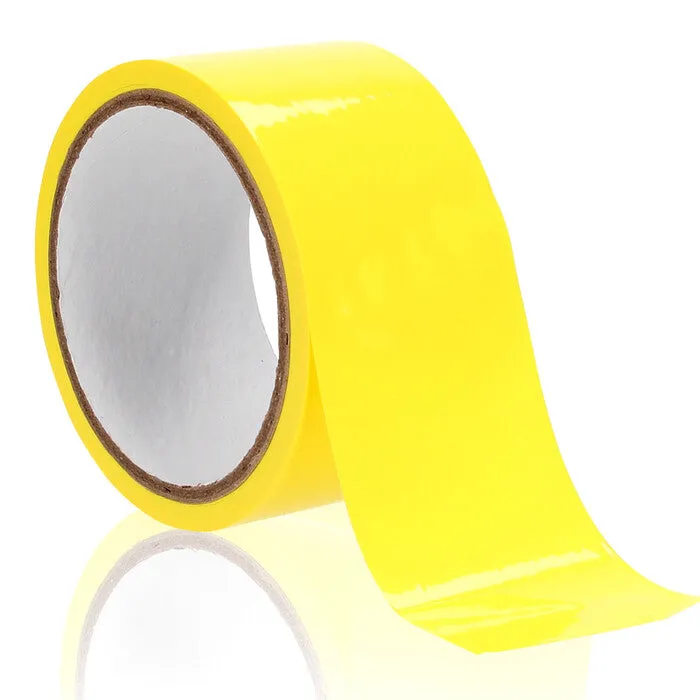 Shots Toys Couples Ouch Xtreme Bondage Tape Yellow 175m