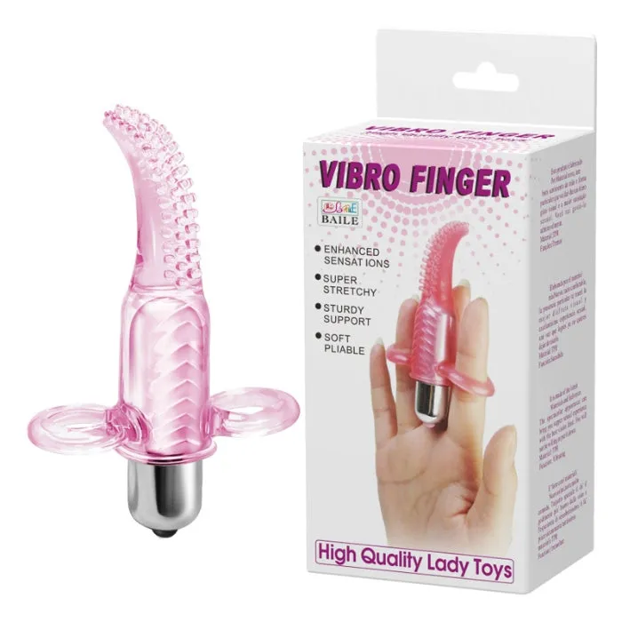 Vibrators PRE Baile Mini Finger Bullet Vibrator Pink