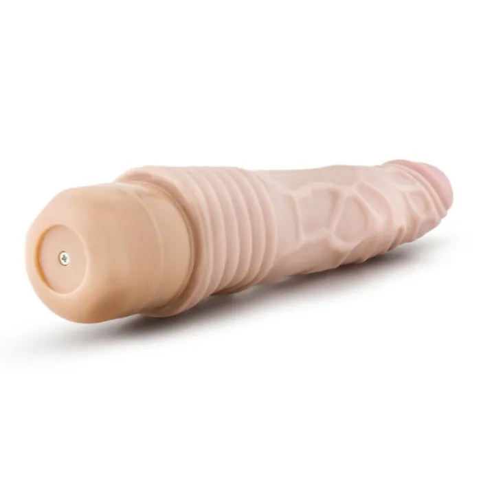 WIL Dildos Dr Skin Reel Feel 9 inch Vibrator Light